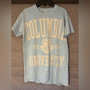 PACSUN Exclusive! Light Blue Columbia University Tee